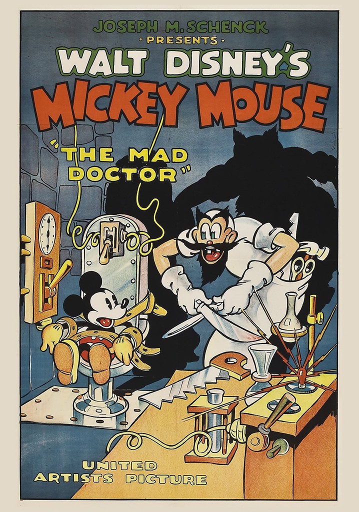 Доктор маус. Безумный доктор 1933. Микки Маус Безумный доктор. The Mad Doctor-Mickey Mouse (1933).